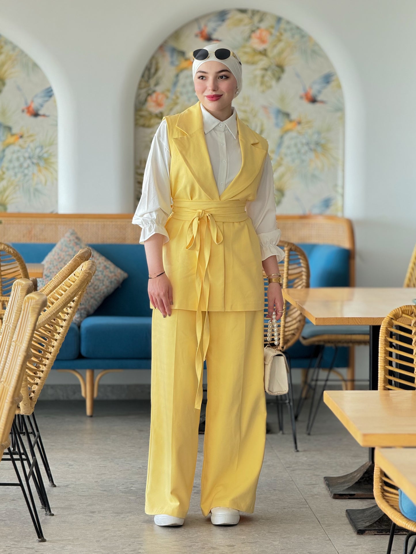 Areina ensemble avec ceinture