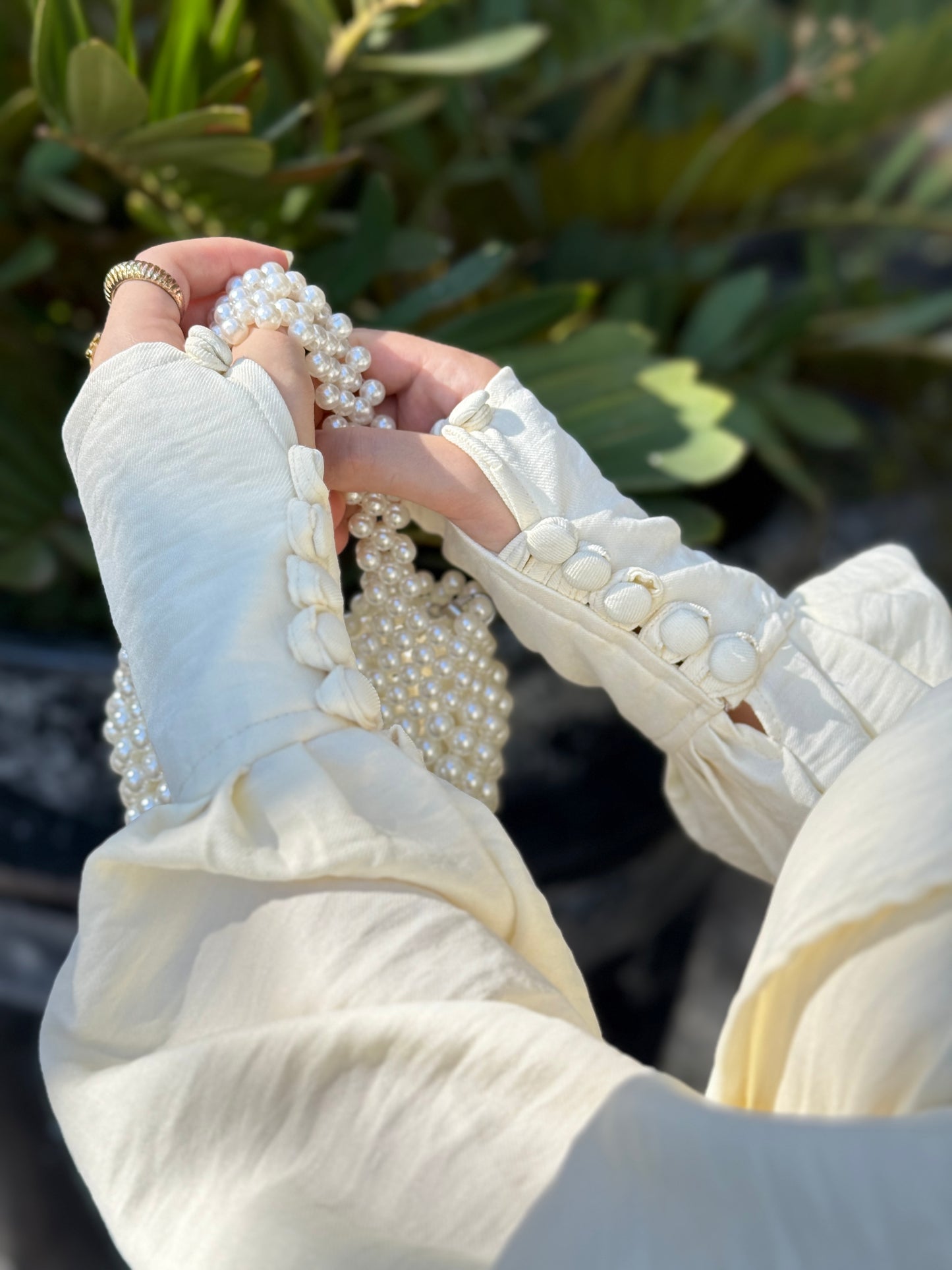 Ensemble bloom robe& pantalon