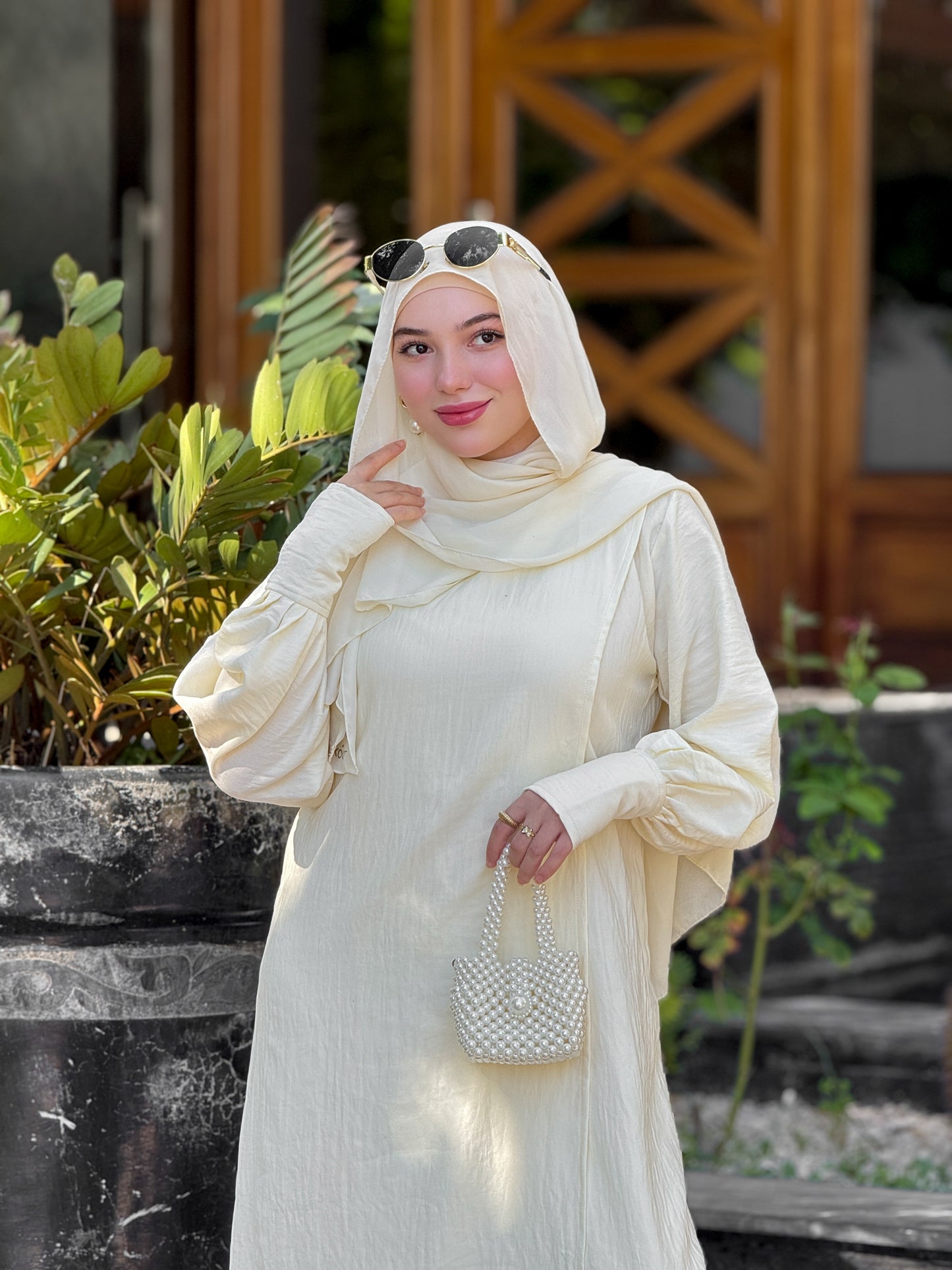 Ensemble bloom robe& pantalon