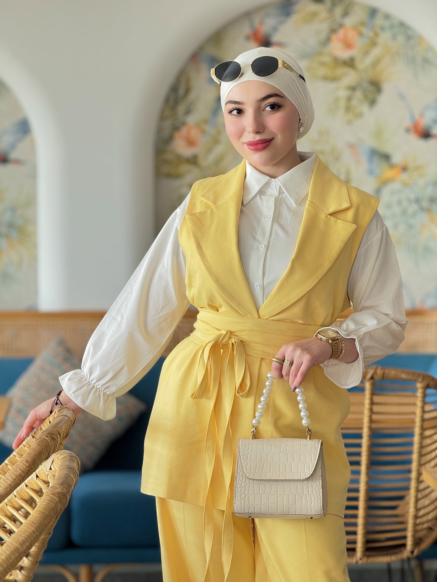 Areina ensemble avec ceinture