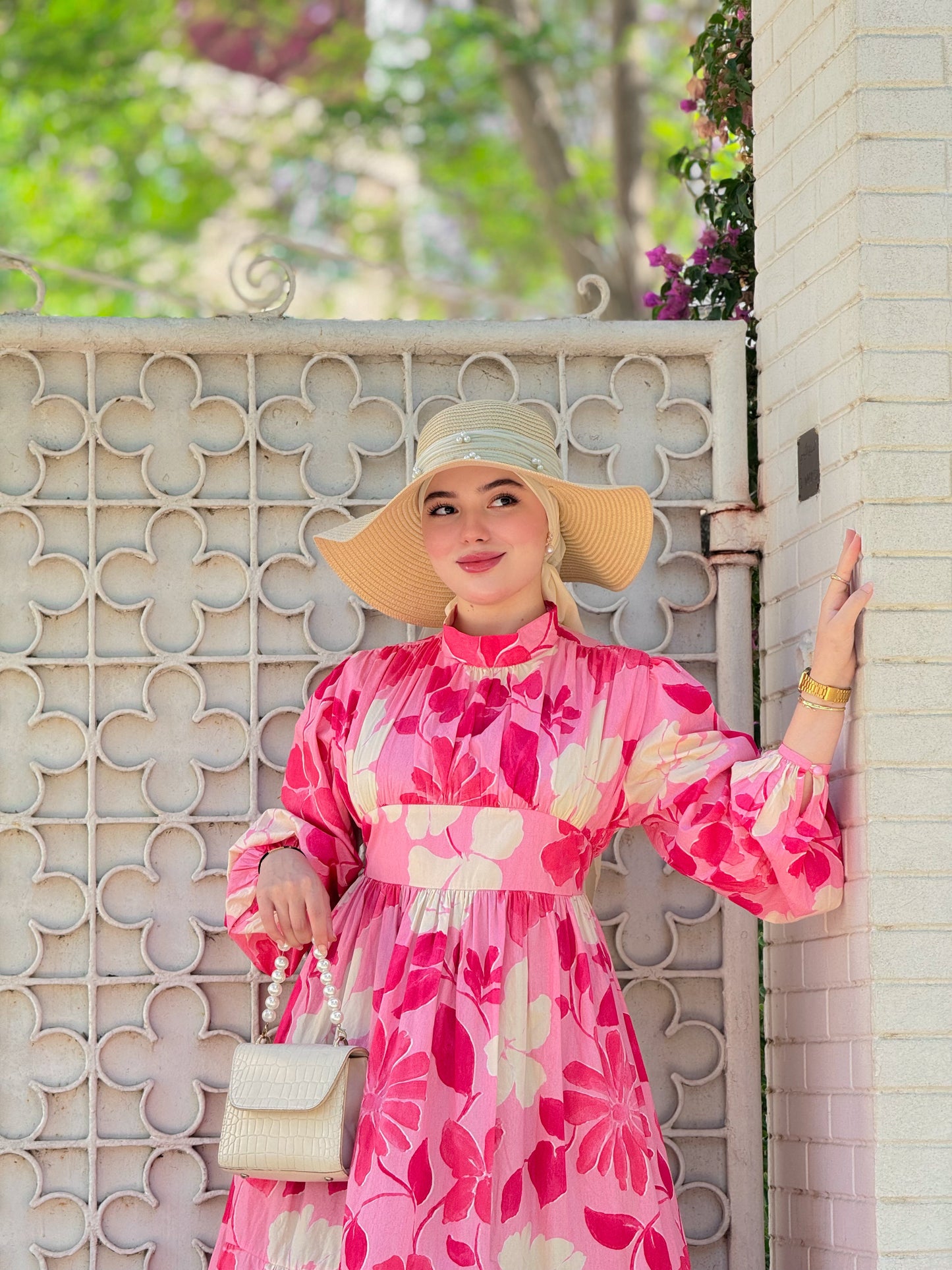 Robe safa pink