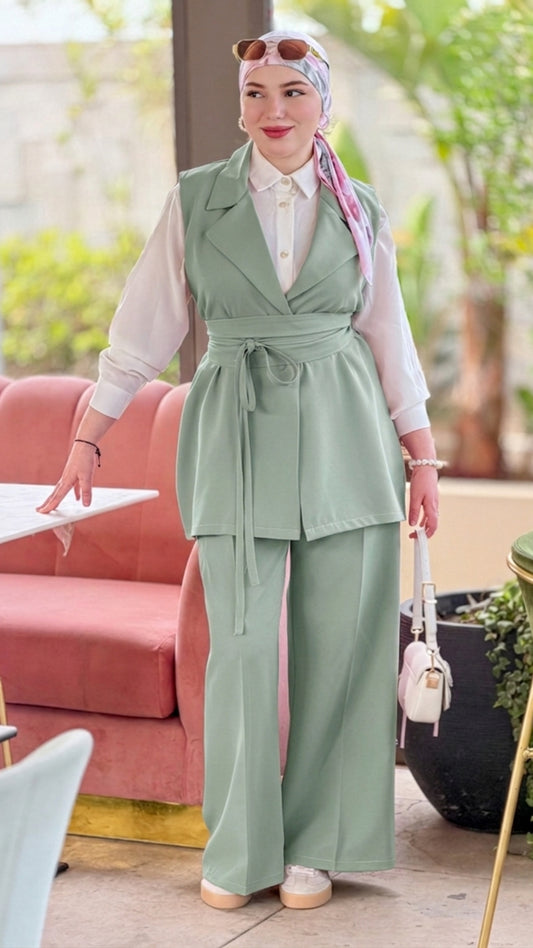 Areina ensemble avec ceinture