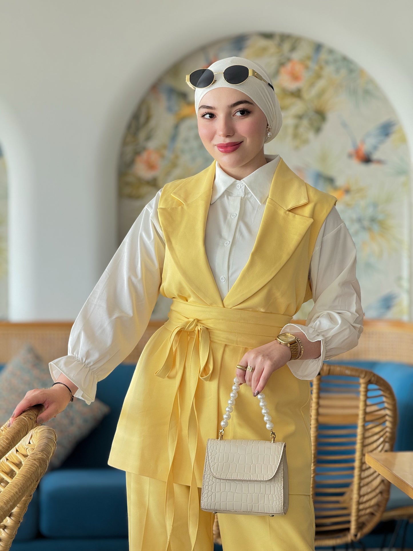Areina ensemble avec ceinture