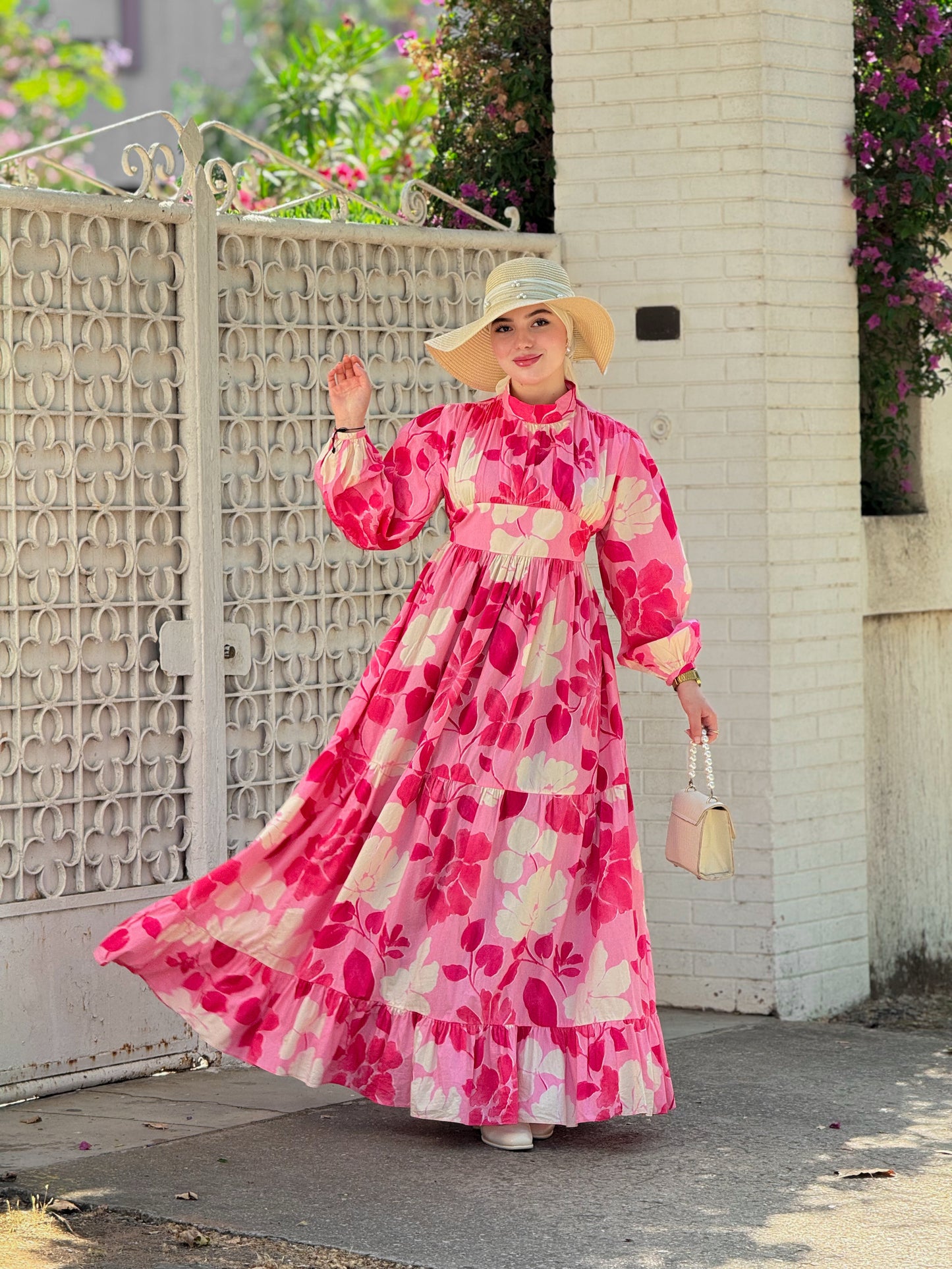 Robe safa pink