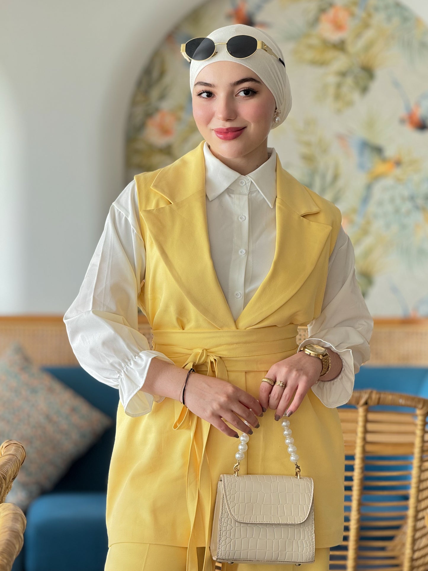 Areina ensemble avec ceinture