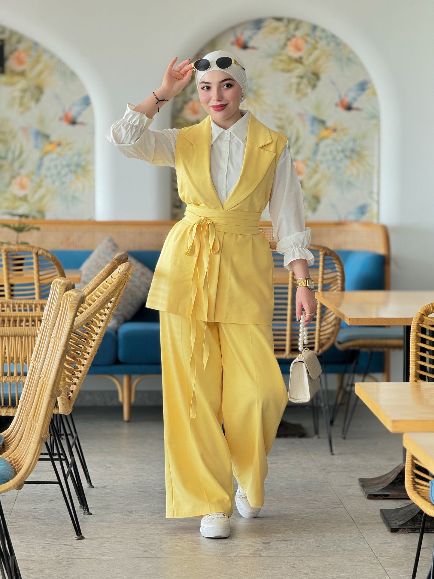 Areina ensemble avec ceinture
